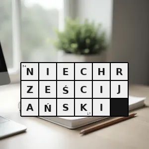 Hasło krzyżówkowe taki który nie jest związany z chrześcijaństwem nie ma w sobie odniesień do chrześcijaństwa - niechrześcijański – rozwiązanie, synonimy, podpowiedzi i definicje krzyżówkowe