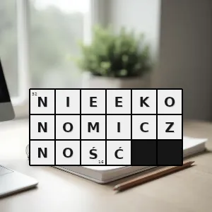 Hasło krzyżówkowe nierentowność - nieekonomiczność – rozwiązanie, synonimy, podpowiedzi i definicje krzyżówkowe