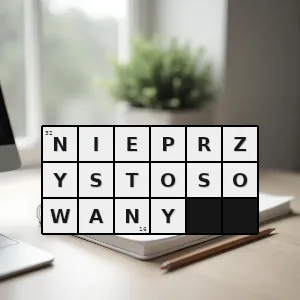 Hasło krzyżówkowe niedostosowany - nieprzystosowany – rozwiązanie, synonimy, podpowiedzi i definicje krzyżówkowe