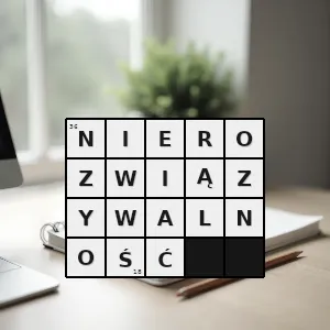 Hasło krzyżówkowe trwałość niemożliwość rozwiązania - nierozwiązywalność – rozwiązanie, synonimy, podpowiedzi i definicje krzyżówkowe