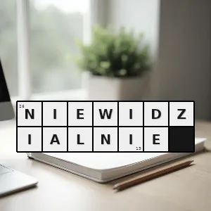 Hasło krzyżówkowe niezauważenie dyskretnie nie rzucając się w oczy - niewidzialnie – rozwiązanie, synonimy, podpowiedzi i definicje krzyżówkowe