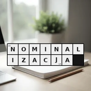 Rozwiązanie krzyżówki: urzeczownikowienie przekształcenie innej części mowy najczęściej czasownika w rzeczownik - nominalizacja | hasła, synonimy i podpowiedzi Hasło krzyżówkowe urzeczownikowienie przekształcenie innej części mowy najczęściej czasownika w rzeczownik - nominalizacja – rozwiązanie, synonimy, podpowiedzi i definicje krzyżówkowe