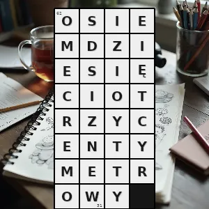 Hasło krzyżówkowe taki który ma osiemdziesiąt trzy centymetry długości szerokości grubości wysokości lub głębokości - osiemdziesięciotrzycentymetrowy – rozwiązanie, synonimy, podpowiedzi i definicje krzyżówkowe