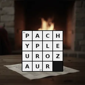 Hasło krzyżówkowe pachypleurozaur - pachypleurozaur – rozwiązanie, synonimy, podpowiedzi i definicje krzyżówkowe