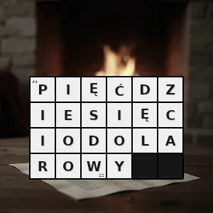 Hasło krzyżówkowe taki który ma wartość pięćdziesięciu dolarów - pięćdziesięciodolarowy – rozwiązanie, synonimy, podpowiedzi i definicje krzyżówkowe