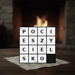 Hasło krzyżówkowe tak żeby pocieszyć - pocieszycielsko – rozwiązanie, synonimy, podpowiedzi i definicje krzyżówkowe