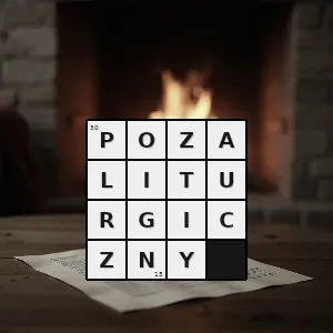 Rozwiązanie krzyżówki: niezwiązany z liturgią - pozaliturgiczny | hasła, synonimy i podpowiedzi Hasło krzyżówkowe niezwiązany z liturgią - pozaliturgiczny – rozwiązanie, synonimy, podpowiedzi i definicje krzyżówkowe