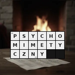 Rozwiązanie krzyżówki: taki który naśladuje naturalny bodziec nerwowy psychiczny - psychomimetyczny | hasła, synonimy i podpowiedzi Hasło krzyżówkowe taki który naśladuje naturalny bodziec nerwowy psychiczny - psychomimetyczny – rozwiązanie, synonimy, podpowiedzi i definicje krzyżówkowe