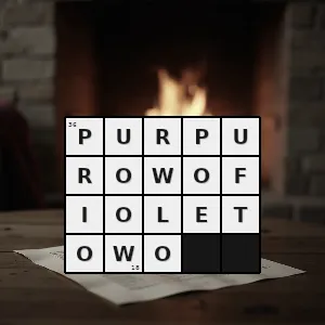 Hasło krzyżówkowe purpurowofioletowo - purpurowofioletowo – rozwiązanie, synonimy, podpowiedzi i definicje krzyżówkowe