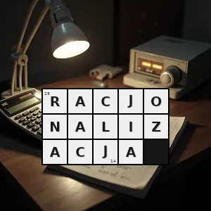 Hasło krzyżówkowe ułatwienie - racjonalizacja – rozwiązanie, synonimy, podpowiedzi i definicje krzyżówkowe