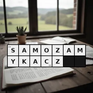 Hasło krzyżówkowe urządzenie do samoczynnego zamykania drzwi - samozamykacz – rozwiązanie, synonimy, podpowiedzi i definicje krzyżówkowe