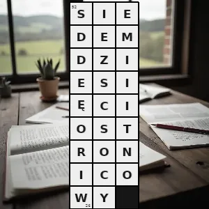 Rozwiązanie krzyżówki: taki którego objętość wynosi siedemdziesiąt stron - siedemdziesięciostronicowy | hasła, synonimy i podpowiedzi Hasło krzyżówkowe taki którego objętość wynosi siedemdziesiąt stron - siedemdziesięciostronicowy – rozwiązanie, synonimy, podpowiedzi i definicje krzyżówkowe