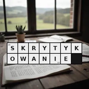 Hasło krzyżówkowe najechanie ofuknięcie - skrytykowanie – rozwiązanie, synonimy, podpowiedzi i definicje krzyżówkowe