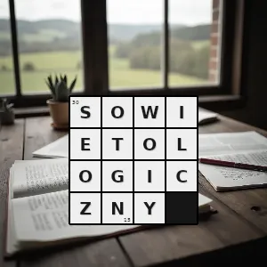 Hasło krzyżówkowe sowietolog - sowietologiczny – rozwiązanie, synonimy, podpowiedzi i definicje krzyżówkowe