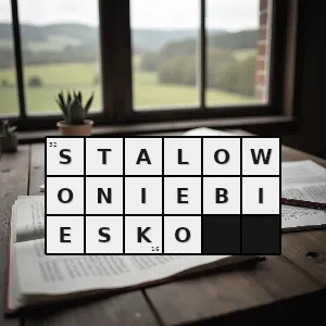 Hasło krzyżówkowe stalowoniebiesko - stalowoniebiesko – rozwiązanie, synonimy, podpowiedzi i definicje krzyżówkowe