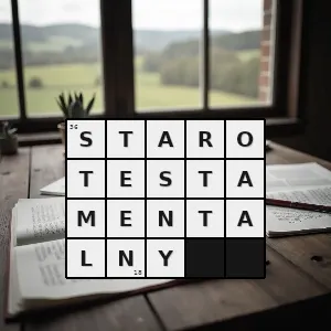 Hasło krzyżówkowe związany ze starym testamentem - starotestamentalny – rozwiązanie, synonimy, podpowiedzi i definicje krzyżówkowe