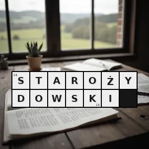 Hasło krzyżówkowe taki który wywodzi się z dawnej kultury żydowskiej - starożydowski – rozwiązanie, synonimy, podpowiedzi i definicje krzyżówkowe