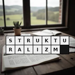 Hasło krzyżówkowe teoria języka i kierunek artystyczny - strukturalizm – rozwiązanie, synonimy, podpowiedzi i definicje krzyżówkowe