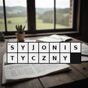 Hasło krzyżówkowe związany z syjonizmem - syjonistyczny – rozwiązanie, synonimy, podpowiedzi i definicje krzyżówkowe