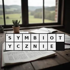 Hasło krzyżówkowe na zasadzie symbiozy w symbiozie - symbiotycznie – rozwiązanie, synonimy, podpowiedzi i definicje krzyżówkowe