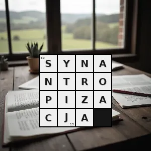 Rozwiązanie krzyżówki: proces przekształcania się fauny i flory na skutek działalności człowieka - synantropizacja | hasła, synonimy i podpowiedzi Hasło krzyżówkowe proces przekształcania się fauny i flory na skutek działalności człowieka - synantropizacja – rozwiązanie, synonimy, podpowiedzi i definicje krzyżówkowe