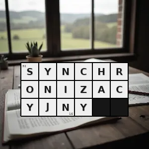 Rozwiązanie krzyżówki: związany z synchronizacją - synchronizacyjny | hasła, synonimy i podpowiedzi Hasło krzyżówkowe związany z synchronizacją - synchronizacyjny – rozwiązanie, synonimy, podpowiedzi i definicje krzyżówkowe
