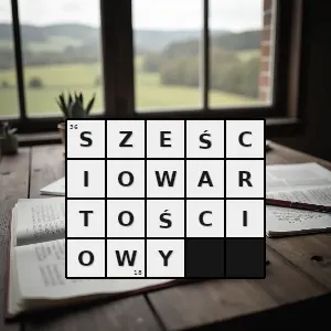 Rozwiązanie krzyżówki: wartościowość - sześciowartościowy | hasła, synonimy i podpowiedzi Hasło krzyżówkowe wartościowość - sześciowartościowy – rozwiązanie, synonimy, podpowiedzi i definicje krzyżówkowe