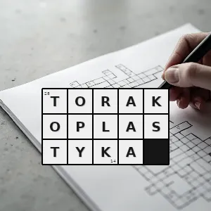 Hasło krzyżówkowe zabieg operacyjny stosowany dawniej w leczeniu gruźlicy - torakoplastyka – rozwiązanie, synonimy, podpowiedzi i definicje krzyżówkowe