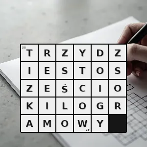 Rozwiązanie krzyżówki: taki który waży trzydzieści sześć kilogramów - trzydziestosześciokilogramowy | hasła, synonimy i podpowiedzi Hasło krzyżówkowe taki który waży trzydzieści sześć kilogramów - trzydziestosześciokilogramowy – rozwiązanie, synonimy, podpowiedzi i definicje krzyżówkowe