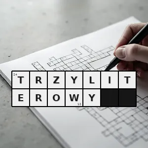 Hasło krzyżówkowe taki który składa się z trzech liter - trzyliterowy – rozwiązanie, synonimy, podpowiedzi i definicje krzyżówkowe