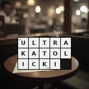 Rozwiązanie krzyżówki: skrajnie katolicki - ultrakatolicki | hasła, synonimy i podpowiedzi Hasło krzyżówkowe skrajnie katolicki - ultrakatolicki – rozwiązanie, synonimy, podpowiedzi i definicje krzyżówkowe