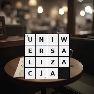 Rozwiązanie krzyżówki: nadanie czemuś wszechstronnego powszechnego charakteru uogólnienie - uniwersalizacja | hasła, synonimy i podpowiedzi Hasło krzyżówkowe nadanie czemuś wszechstronnego powszechnego charakteru uogólnienie - uniwersalizacja – rozwiązanie, synonimy, podpowiedzi i definicje krzyżówkowe