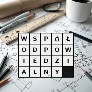 Hasło krzyżówkowe współsprawca - współodpowiedzialny – rozwiązanie, synonimy, podpowiedzi i definicje krzyżówkowe