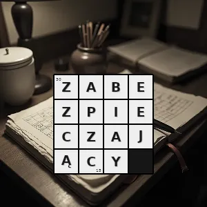 Hasło krzyżówkowe obronny asekuracyjny - zabezpieczający – rozwiązanie, synonimy, podpowiedzi i definicje krzyżówkowe