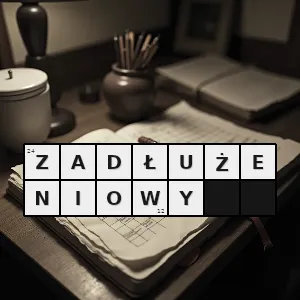 Hasło krzyżówkowe związany z zadłużeniem - zadłużeniowy – rozwiązanie, synonimy, podpowiedzi i definicje krzyżówkowe