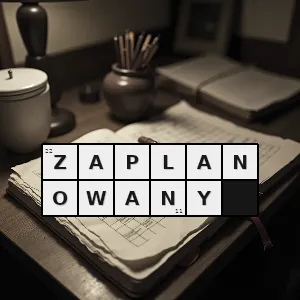 Hasło krzyżówkowe rozmyślny - zaplanowany – rozwiązanie, synonimy, podpowiedzi i definicje krzyżówkowe