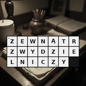 Rozwiązanie krzyżówki: związany z wydzielaniem zbędnych substancji chemicznych na zewnątrz - zewnątrzwydzielniczy | hasła, synonimy i podpowiedzi Hasło krzyżówkowe związany z wydzielaniem zbędnych substancji chemicznych na zewnątrz - zewnątrzwydzielniczy – rozwiązanie, synonimy, podpowiedzi i definicje krzyżówkowe