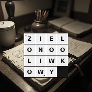 Hasło krzyżówkowe taki który jest w kolorze zielonym o oliwkowym odcieniu - zielonooliwkowy – rozwiązanie, synonimy, podpowiedzi i definicje krzyżówkowe