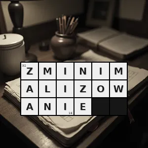 Rozwiązanie krzyżówki: pomniejszenie - zminimalizowanie | hasła, synonimy i podpowiedzi Hasło krzyżówkowe pomniejszenie - zminimalizowanie – rozwiązanie, synonimy, podpowiedzi i definicje krzyżówkowe