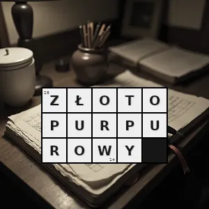 Rozwiązanie krzyżówki: taki który ma kolor purpurowy o złotym odcieniu - złotopurpurowy | hasła, synonimy i podpowiedzi Hasło krzyżówkowe taki który ma kolor purpurowy o złotym odcieniu - złotopurpurowy – rozwiązanie, synonimy, podpowiedzi i definicje krzyżówkowe