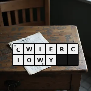 Rozwiązanie krzyżówki: ćwiartkowy - ćwierciowy | hasła, synonimy i podpowiedzi Hasło krzyżówkowe ćwiartkowy - ćwierciowy – rozwiązanie, synonimy, podpowiedzi i definicje krzyżówkowe