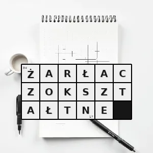 Hasło krzyżówkowe żarłaczokształtne - żarłaczokształtne – rozwiązanie, synonimy, podpowiedzi i definicje krzyżówkowe