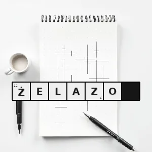 Hasło krzyżówkowe fe wśród pierwiastków - żelazo – rozwiązanie, synonimy, podpowiedzi i definicje krzyżówkowe