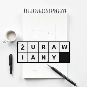 Hasło krzyżówkowe związany z żurawiem dotyczący żurawia ptaka - żurawiany – rozwiązanie, synonimy, podpowiedzi i definicje krzyżówkowe