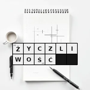 Rozwiązanie krzyżówki: serdeczny stosunek - życzliwość | hasła, synonimy i podpowiedzi Hasło krzyżówkowe serdeczny stosunek - życzliwość – rozwiązanie, synonimy, podpowiedzi i definicje krzyżówkowe