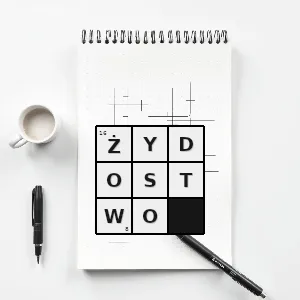 Hasło krzyżówkowe cechy żydowskie - żydostwo – rozwiązanie, synonimy, podpowiedzi i definicje krzyżówkowe