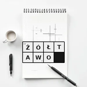 Hasło krzyżówkowe w kolorze przypominającym żółty nie całkiem żółtym - żółtawo – rozwiązanie, synonimy, podpowiedzi i definicje krzyżówkowe